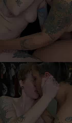 Lesbo Lovemaking: Rivers 1st Time Plugging Cedars Constricted Booty