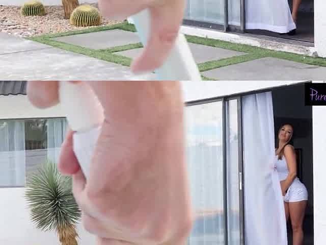 Sofi Ryan Can't Control Her Snatch Around The Pool Male's Schlong