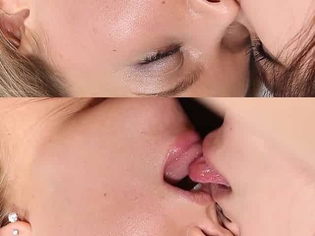 Paula and Clover ignite passionate harmony with daring intimate lesbian charm