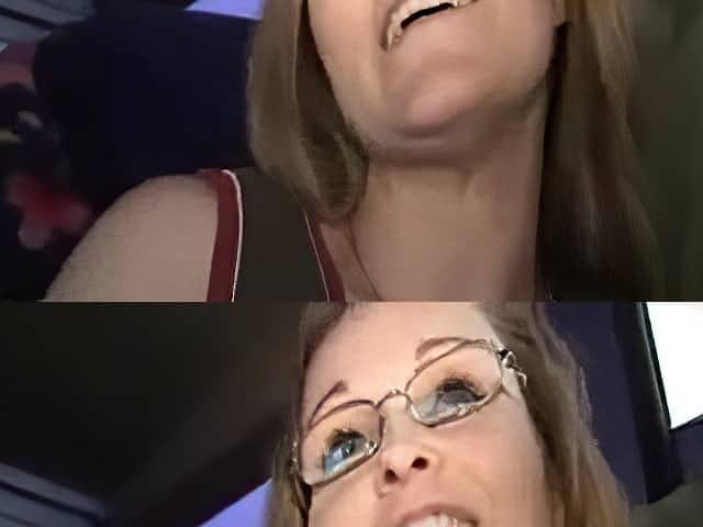 car drive and fisting aged woman in the back...BMW
