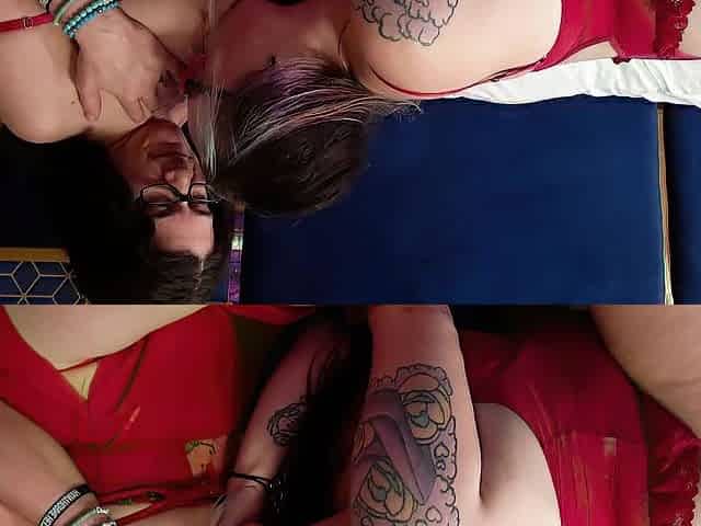Hot Nerdy Besties Savanna Star & Vicki Verona Love Eating Every Other's Cunts