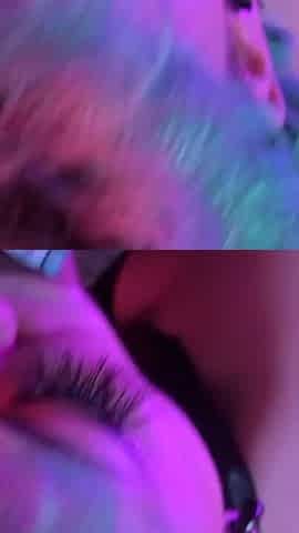 Its so Big. Teen Sucks 3rd Cock Ever and Its on Camera, Handcuffed to Chair.