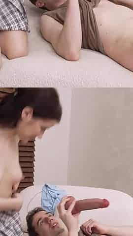 My18teens - a Shy Girl Wants to Try Sex with a Dildo and a Dick