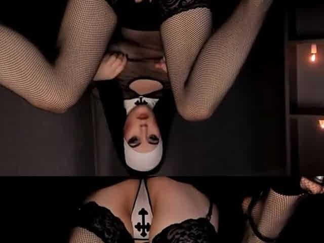 Young nun loves a lot of sex