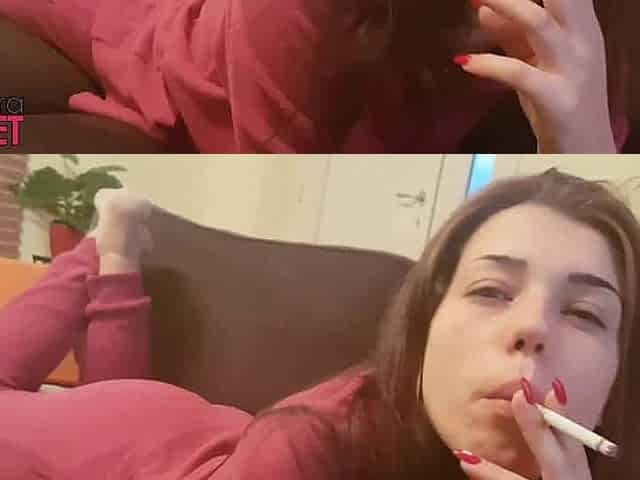 Petra smoking fetish