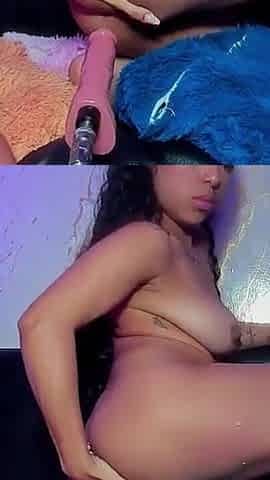 Deep Fuck with Thermal Dildo