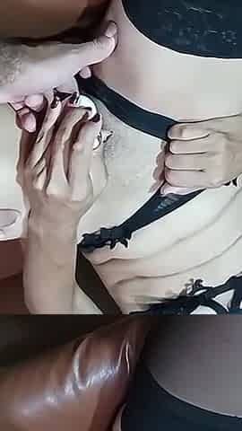 Fucking with Calvohot70 Very Perverted Stepson I Love His Cock in My Pussy When My Husband Works.