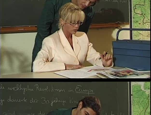 Blonde Horny MILF Get Fucked by a Repairman with a Big Dick