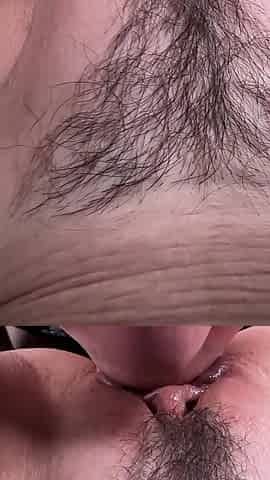 POV Sqirting Orgasms to Mouth - Closeup Licking Creamy Pussy and Clit