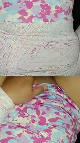 Fucking in the Evening with a Red White Dress