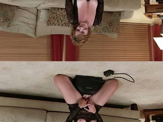 Using a sybian lusty curvy whore Samantha Stone is ready to drill twat
