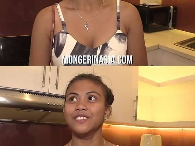 Cute Filipino Maid Loves Big White Cock - Straight sex
