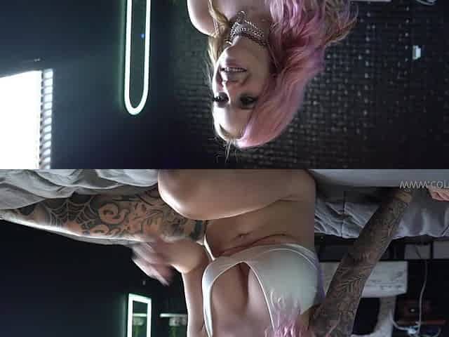 Busty Pretty Goth Babe Creampie