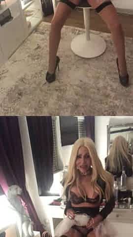Candice Smoking High Heels 2