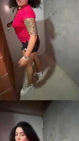 On the top floor I make her SUCK my vagina