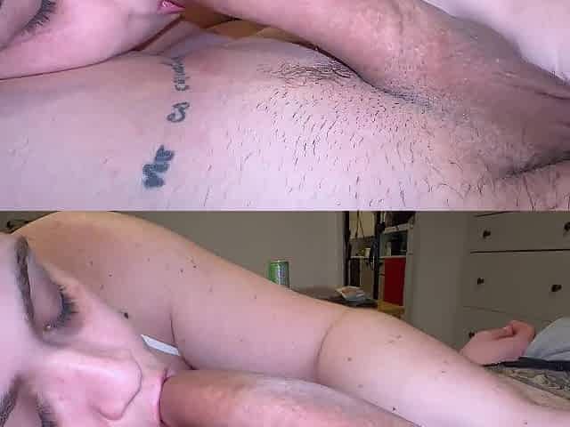 I surprise my stepson with a oral sex and a large vaginal spunk flow