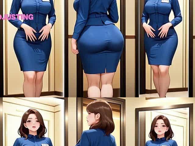 Elevator Fantasy - Sexy Elevator Girl Fucked Hard by Guest (ai Hentai)