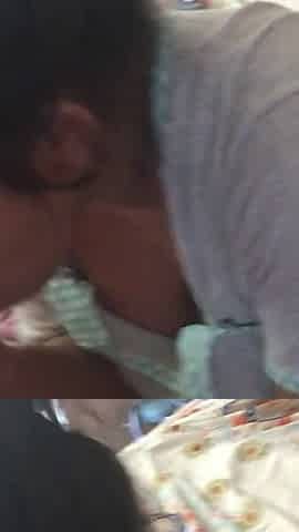 Indonesian Maid Sucks Her Boss's White Cock