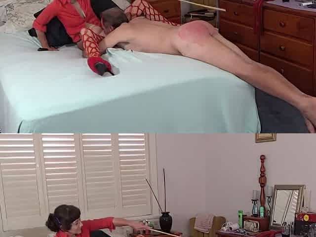He Gives Oral While Caned Continued