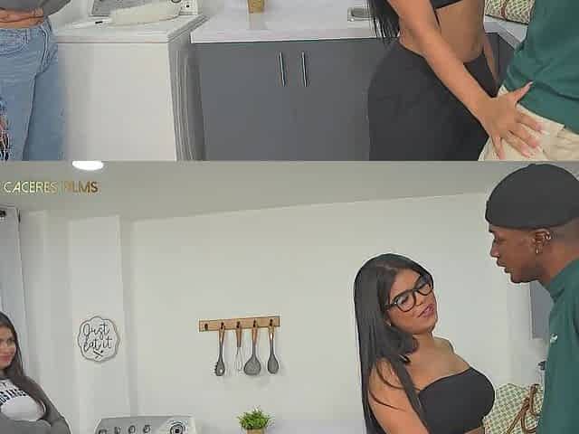 Latina with huge tits will do anything to get an apartment - Rosxana Gutierrez