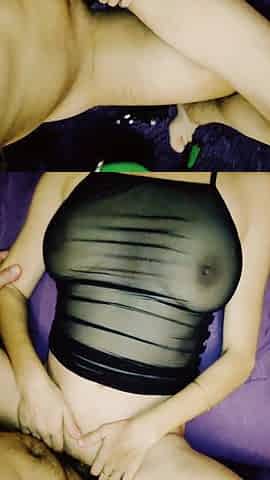 Sexy Wife Loves to Cheat When Her Husband Is Not at Home and Film It