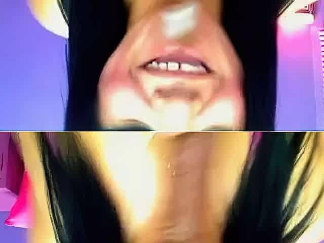BBW Colombian Webcam Girl Gives Amazing Blowjob