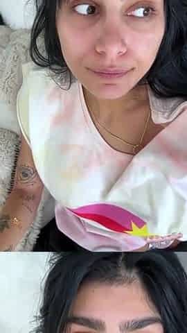 Mia Khalifa Nude Vlog While Taking A Bath Onlyfans Video