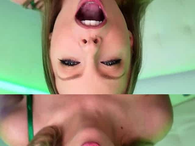 MASSIVE Facial Load! LIVE FUCK Britney Amber loves huge