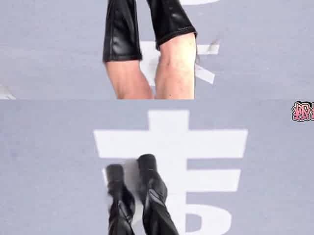 I masturbating in miniskirt boots polka dot pants SecretGakuen