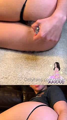 Small titted brunette amateur anal nailed at home