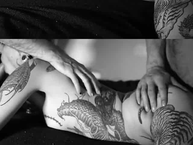 I Cum On Beka While Ed Fucks Her Ass - French Passionate Threesome