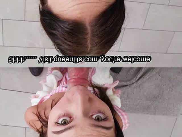 Stepdad your cum will make my tits grow