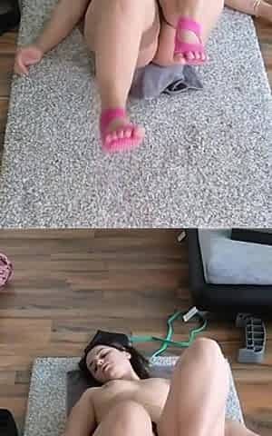 Triple the Tease: Join Me for a Sensual Naked Workout with Triple Cam Views!