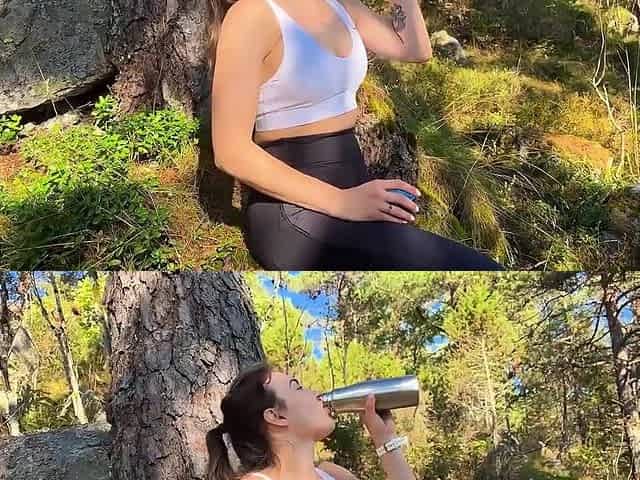 Lunch Hike Masturbation On The Public Trail - Maya Mack