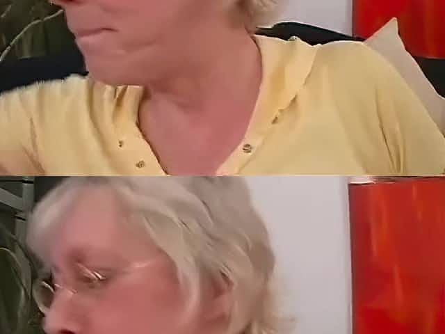 Granny in Glasses Loves to Fuck