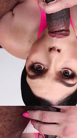Busty BBW Hides Big Dick in Her Tits