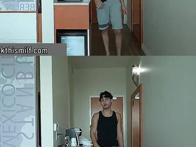My Hot Step-Aunt Catches Me Spying On Her in the Shower - Mellanie Monroe