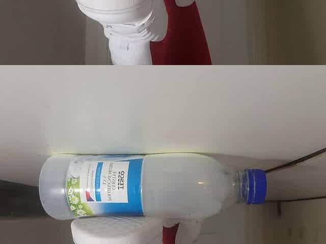crush milk bottle