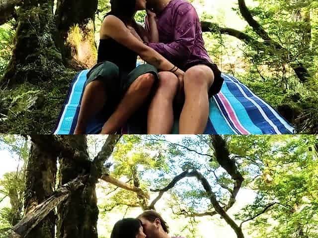 Lustery E Blu And Kaia Forest Creampie Picnic FETiSH