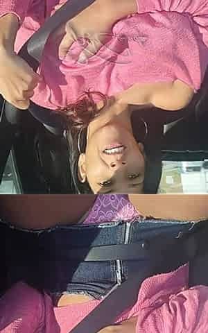 I Took Advantage of a Car Trip to Sp to Tease the Truck Drivers a Little