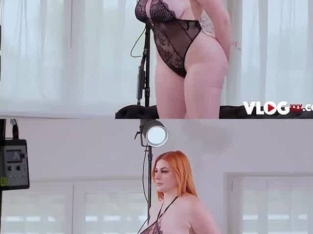 Curvy Abigaiil Morris Gets Facialized By Slutty Boss