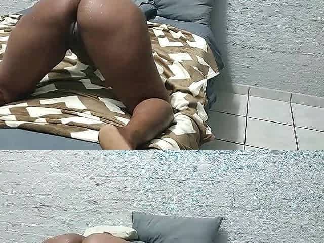Ebony South Afro Bitch Getting Insane Doggy style