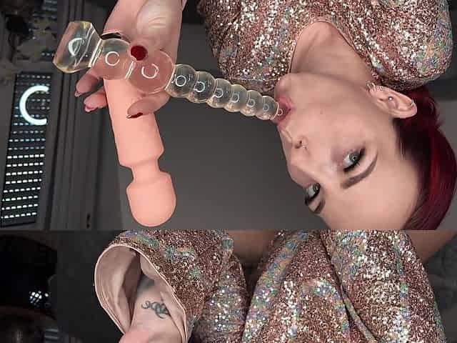 Slammed Into the New Year! but Not with Firecrackers, but with Double Penetration for My Wet Pussy!!