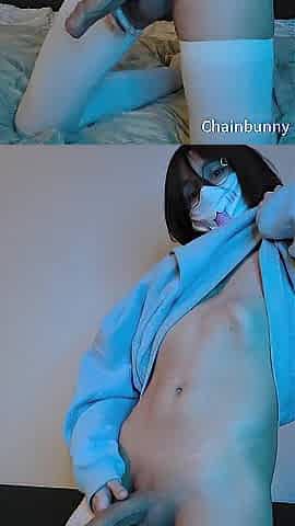 Late Night Gooning With a Hung Femboy~!