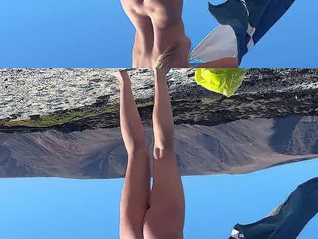Caught Hotty Whilst This babe Fingering Her Snatch on the Beach