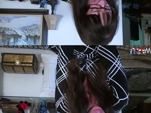 Aged American wife Rose swallows small penis in hot POV homemade video