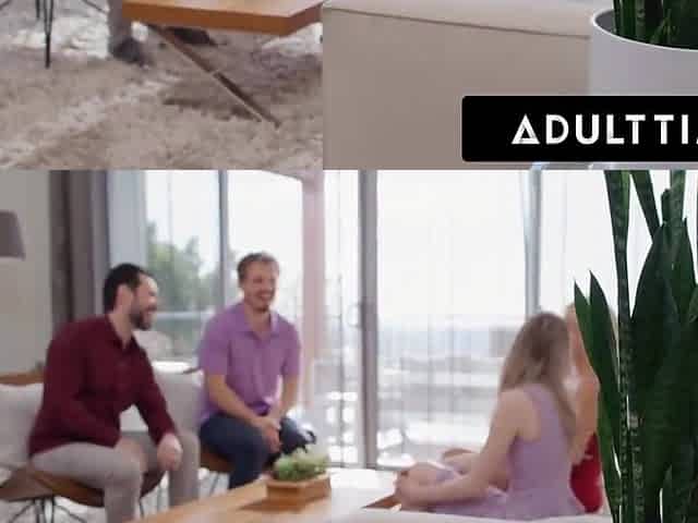 Robby Echo, Scarlett Sage And Carlita Ray In Swaps Husbands With Spanish Babe For Wild Swinger Foursome!