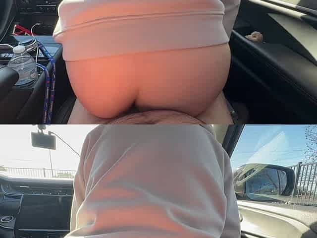 Yummy Jimmy and Slutty Kitty Get Horny in the Car and Start to Fuck