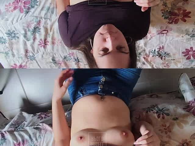 Amateur Couple Filming Real Sex in POV
