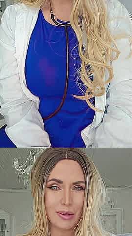 School doctor teaches students about the female body